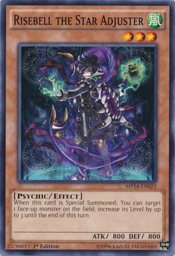 Risebell the Star Adjuster - MP14-EN023 Common 1st Edition