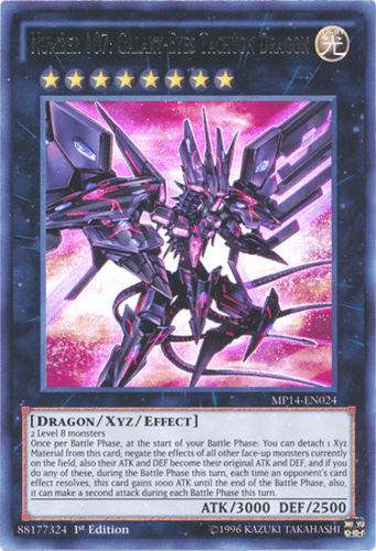 Number 107: Galaxy-Eyes Tachyon Dragon - MP14-EN024 Ultra Rare Unlimited