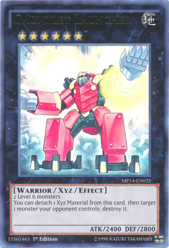 Gauntlet Launcher - MP14-EN025 Ultra Rare 1st Edition
