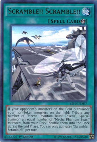 Scramble!! Scramble!! - MP14-EN037 Ultra Rare Unlimited
