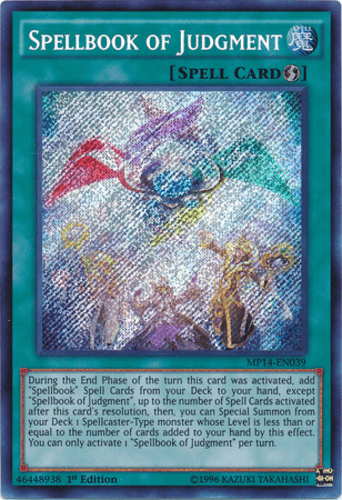 Spellbook of Judgment - MP14-EN039 Secret Rare Unlimited