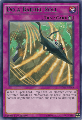 Do a Barrel Roll - MP14-EN049 Rare 1st Edition