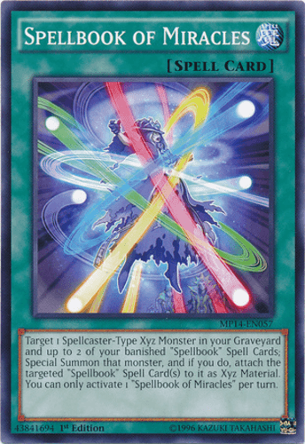 Spellbook of Miracles - MP14-EN057 Common Unlimited
