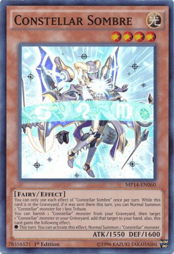 Constellar Sombre - MP14-EN060 Super Rare Unlimited