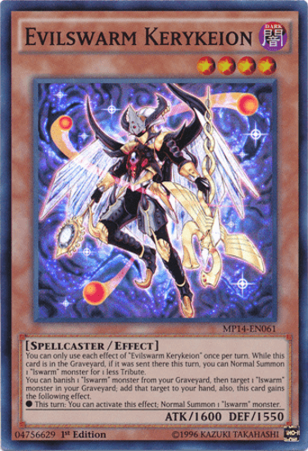 Evilswarm Kerykeion - MP14-EN061 Super Rare Unlimited