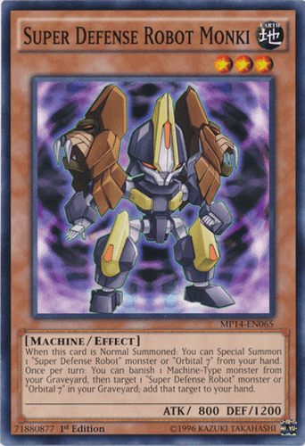 Super Defense Robot Monki - MP14-EN065 Common Unlimited
