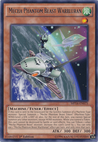 Mecha Phantom Beast Warbluran - MP14-EN075 Rare 1st Edition