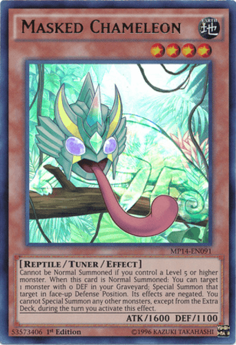 Masked Chameleon - MP14-EN091 Ultra Rare Unlimited