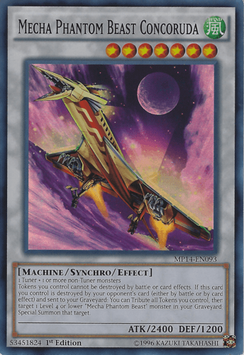 Mecha Phantom Beast Concoruda - MP14-EN093 Super Rare 1st Edition