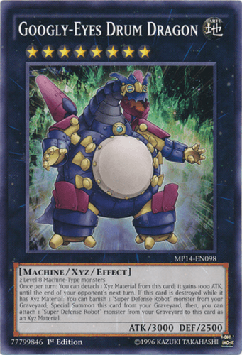 Googly-Eyes Drum Dragon - MP14-EN098 Common 1st Edition