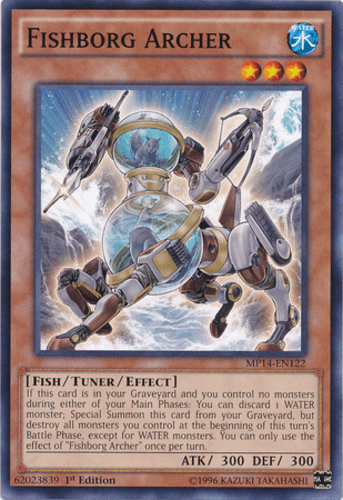 Fishborg Archer - MP14-EN122 Common 1st Edition