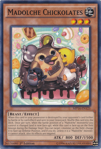 Madolche Chickolates - MP14-EN125 Common 1st Edition