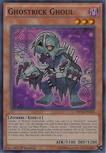 Ghostrick Ghoul - MP14-EN126 Super Rare Unlimited