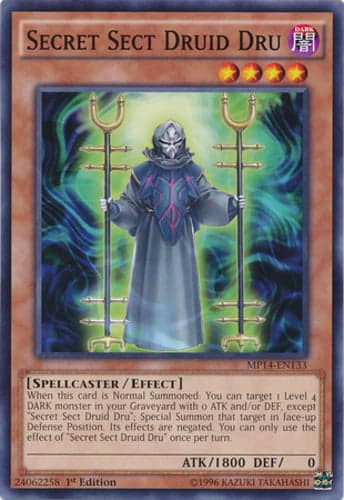 Secret Sect Druid Dru - MP14-EN133 Common Unlimited