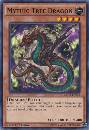 Mythic Tree Dragon - MP14-EN134 Common Unlimited