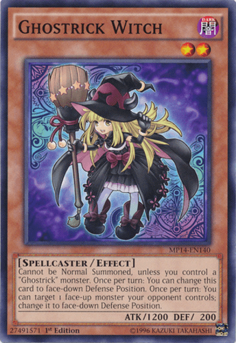 Ghostrick Witch - MP14-EN140 Common Unlimited
