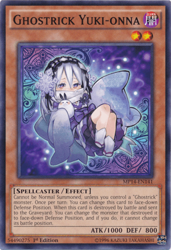 Ghostrick Yuki-onna - MP14-EN141 Common 1st Edition