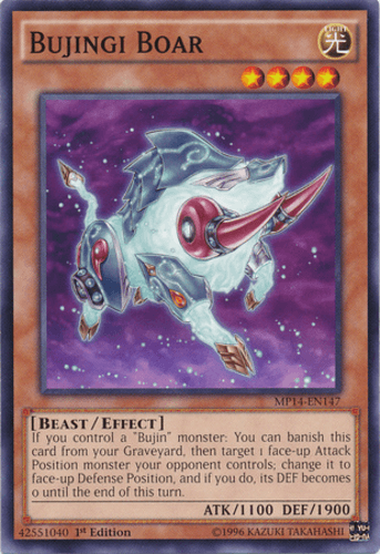 Bujingi Boar - MP14-EN147 Common 1st Edition