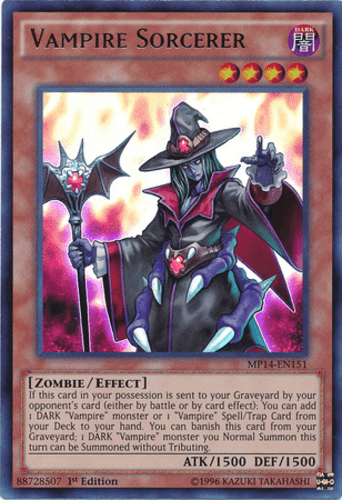 Vampire Sorcerer - MP14-EN151 Ultra Rare 1st Edition