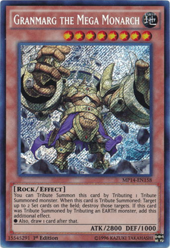 Granmarg the Mega Monarch - MP14-EN158 Secret Rare Unlimited