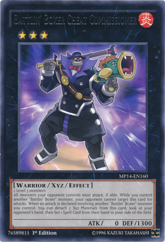 Battlin' Boxer Cheat Commissioner - MP14-EN160 Rare Unlimited