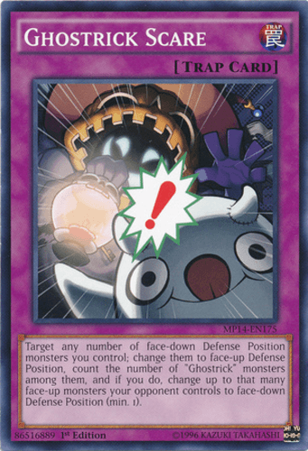 Ghostrick Scare - MP14-EN175 Common 1st Edition