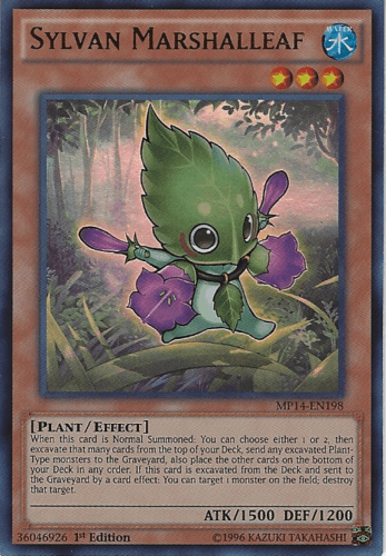 Sylvan Marshalleaf - MP14-EN198 Ultra Rare 1st Edition