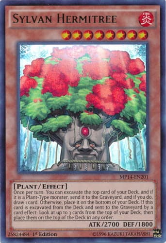 Sylvan Hermitree - MP14-EN201 Ultra Rare 1st Edition