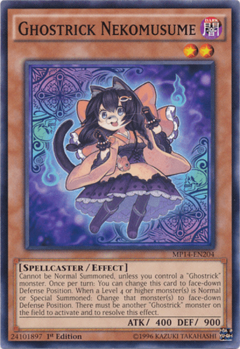 Ghostrick Nekomusume - MP14-EN204 Common 1st Edition