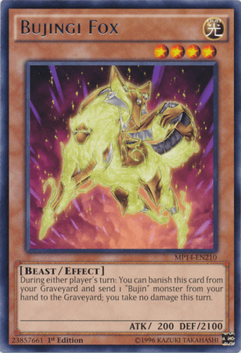 Bujingi Fox - MP14-EN210 Rare 1st Edition