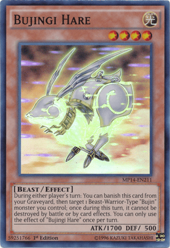 Bujingi Hare - MP14-EN211 Super Rare Unlimited