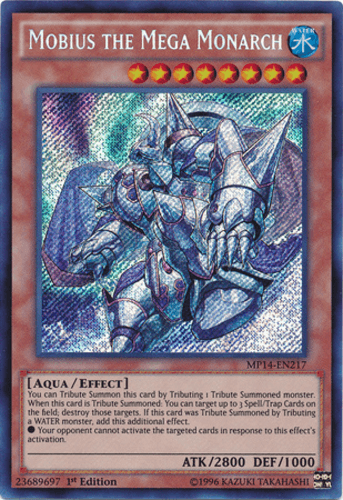 Mobius the Mega Monarch - MP14-EN217 Secret Rare 1st Edition