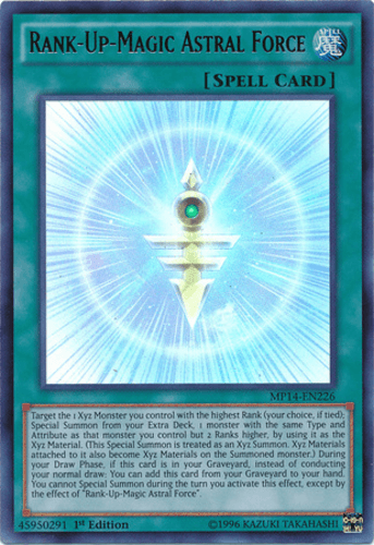 Rank-Up-Magic Astral Force - MP14-EN226 Ultra Rare Unlimited