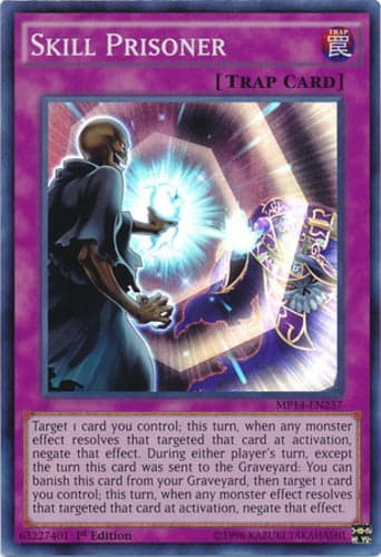 Skill Prisoner - MP14-EN237 Super Rare Unlimited