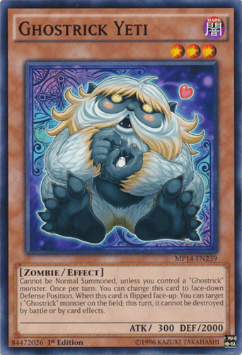 Ghostrick Yeti - MP14-EN239 Common Unlimited