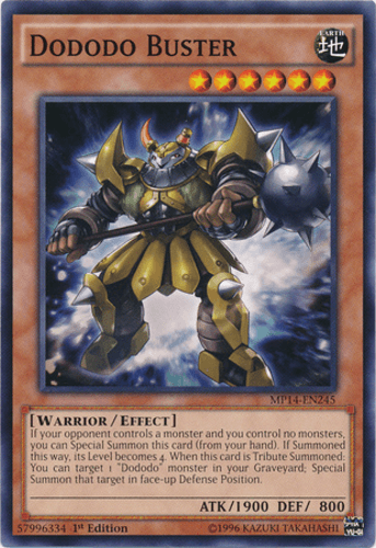 Dododo Buster - MP14-EN245 Common 1st Edition