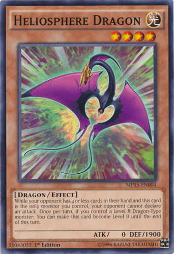 Heliosphere Dragon - MP15-EN004 Common 1st Edition
