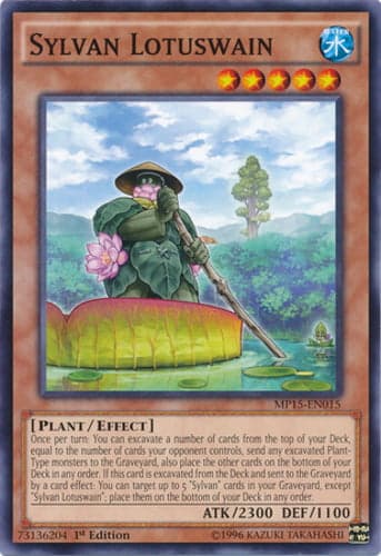 Sylvan Lotuswain - MP15-EN015 Common 1st Edition
