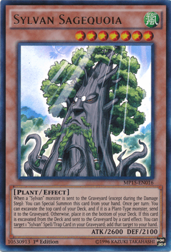 Sylvan Sagequoia - MP15-EN016 Ultra Rare 1st Edition