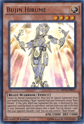 Bujin Hirume - MP15-EN017 Ultra Rare 1st Edition