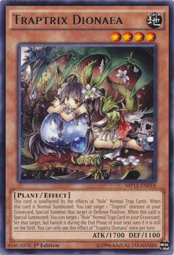 Traptrix Dionaea - MP15-EN018 Rare 1st Edition