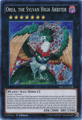 Orea, the Sylvan High Arbiter - MP15-EN028 Secret Rare 1st Edition