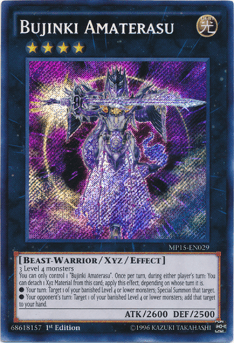 Bujinki Amaterasu - MP15-EN029 Secret Rare 1st Edition