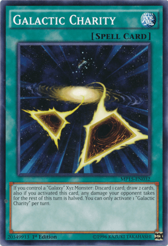 Galactic Charity - MP15-EN032 Common 1st Edition