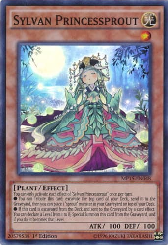 Sylvan Princessprout - MP15-EN048 Super Rare 1st Edition