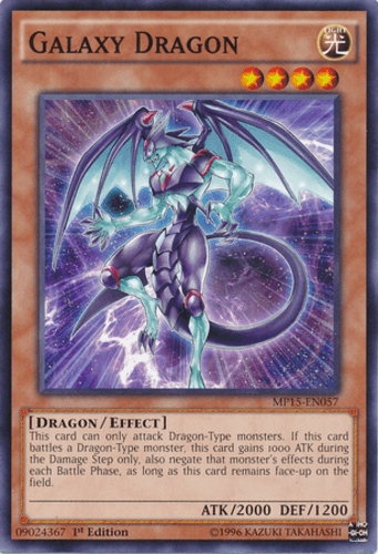 Galaxy Dragon - MP15-EN057 Common 1st Edition