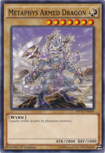 Metaphys Armed Dragon - MP15-EN060 Common 1st Edition