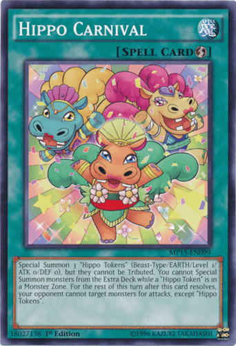 Hippo Carnival - MP15-EN099 Common 1st Edition