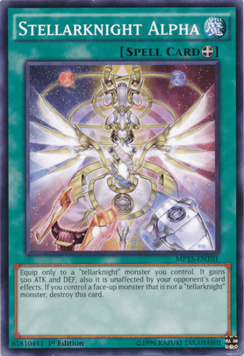 Stellarknight Alpha - MP15-EN101 Common 1st Edition