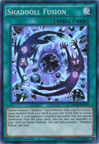 Shaddoll Fusion - MP15-EN103 Super Rare 1st Edition